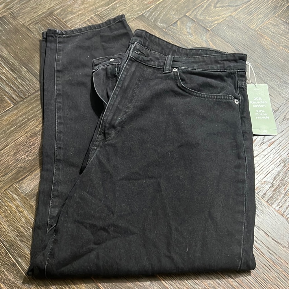 Brand new loose mom jean ultra high waisted ankle length